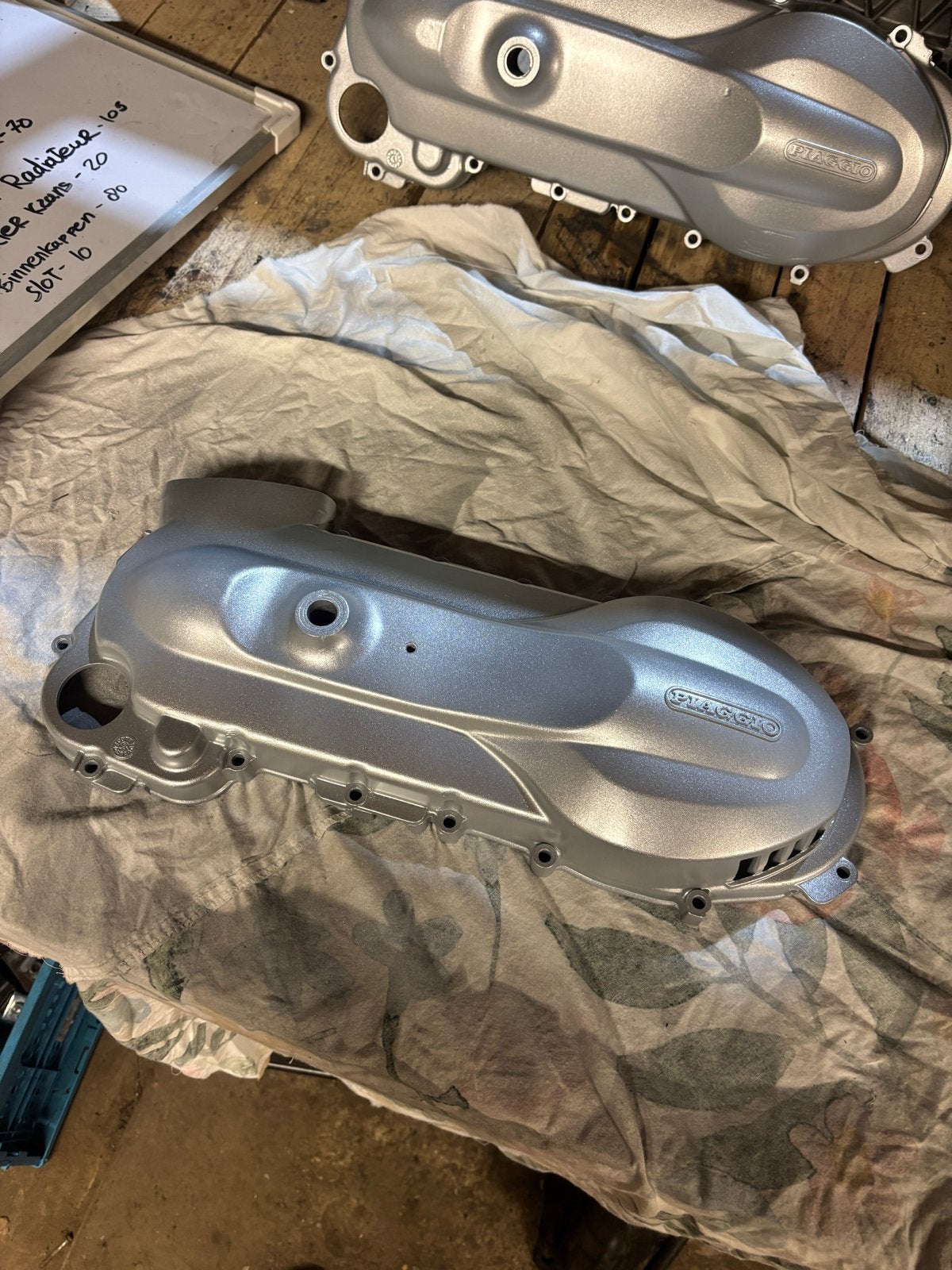 Nieuwe Carterkap voor Piaggio Skipper - Zilver, Ophalen of Verzenden, Nieuw, Kap, Piaggio