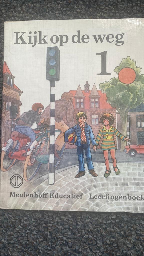 Kijk op de weg 1 - Verkeersmethode jaren '60, Boeken, Schoolboeken, Ophalen of Verzenden, Gelezen, Overige niveaus, Overige vakken