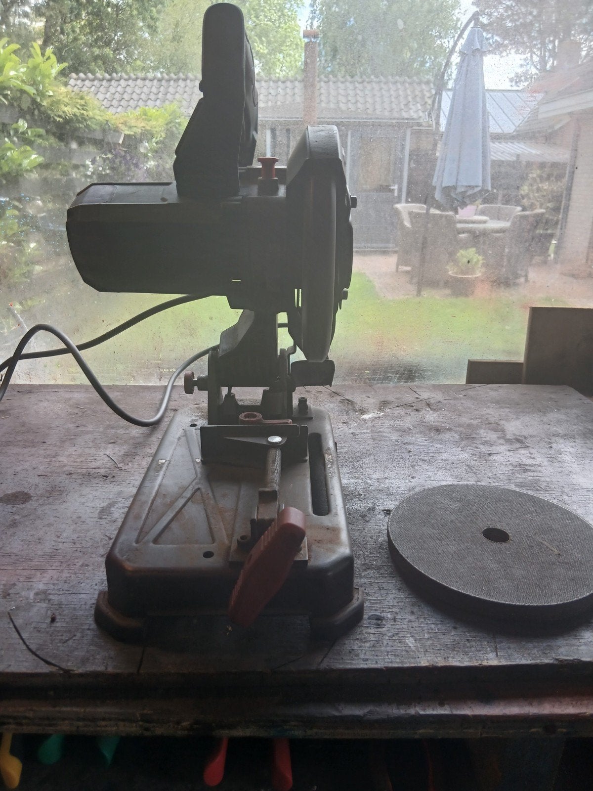 Parkside metaal afkortzaag, Doe-het-zelf en Verbouw, Gereedschap | Zaagmachines, Ophalen, 1200 watt of meer, Afkortzaag, 30 tot 70 mm