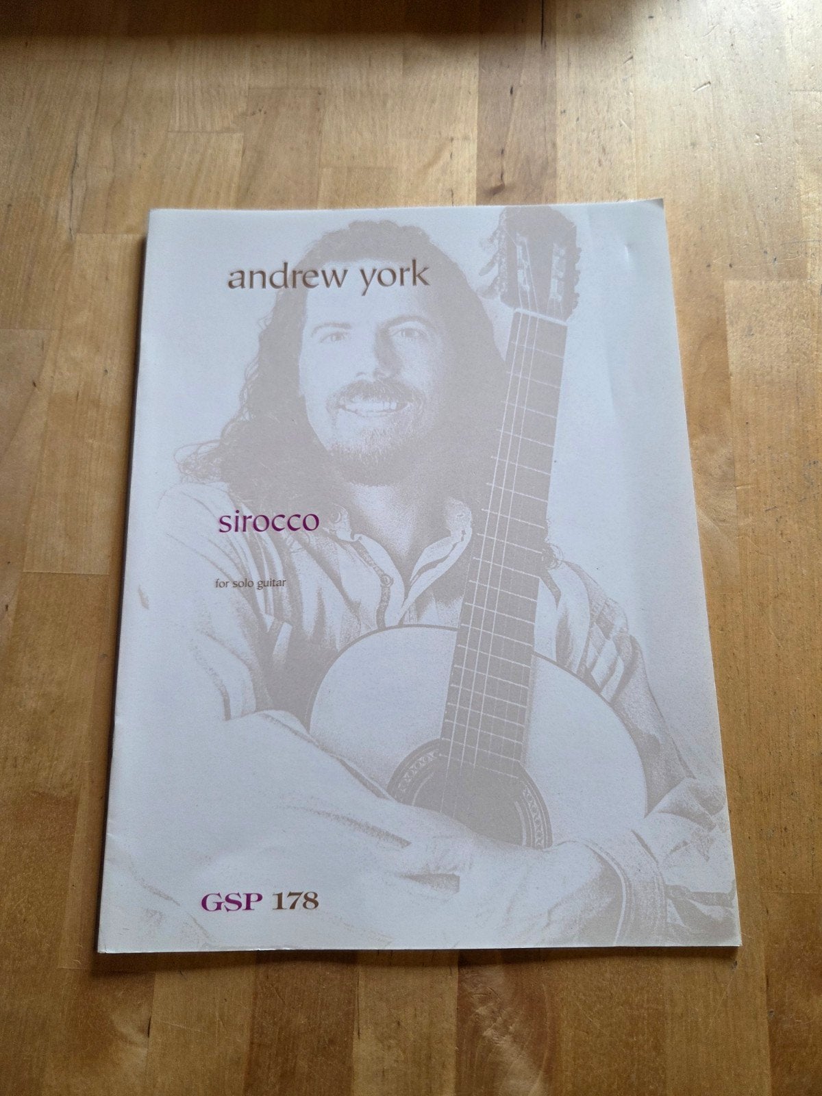 Andrew York - Sirocco bladmuziek voor sologitaar (nieuw), Gitaar, Verzenden, Klassiek, Nieuw