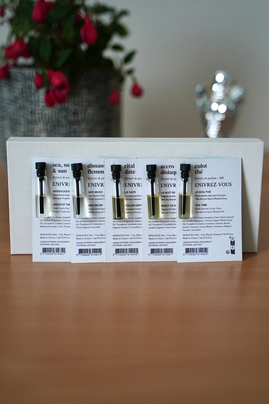 Versatile Paris sampleset 5x1ml, Ophalen of Verzenden, Nieuw