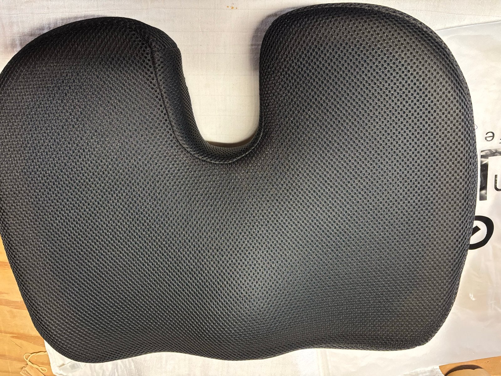 Speciaal Zitkussen - Ergonomisch en Comfortabel, Overige merken, Ademend, Zwart, Ophalen of Verzenden