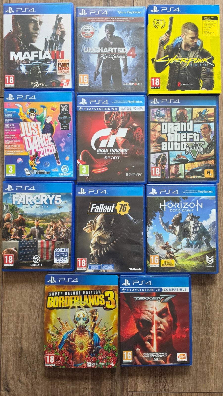 Diverse PS4 Games: Actie, Avontuur, Sport en meer!, Gebruikt, Vanaf 18 jaar, Overige genres, 1 speler
