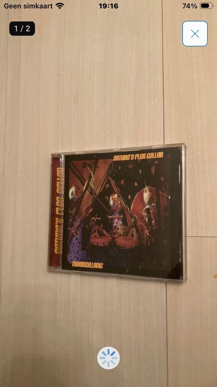 Saturn’s Flea Collar - monosyllabic (punk), Cd's en Dvd's, Ophalen of Verzenden, Zo goed als nieuw