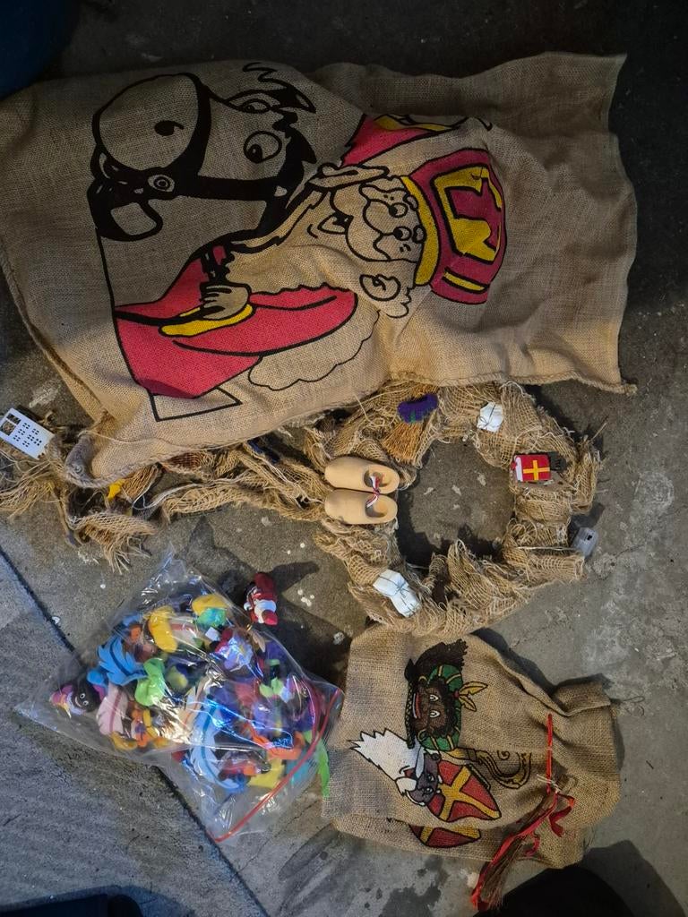 Sinterklaas en zwarte piet decoratie, Diversen, Sinterklaas, Ophalen