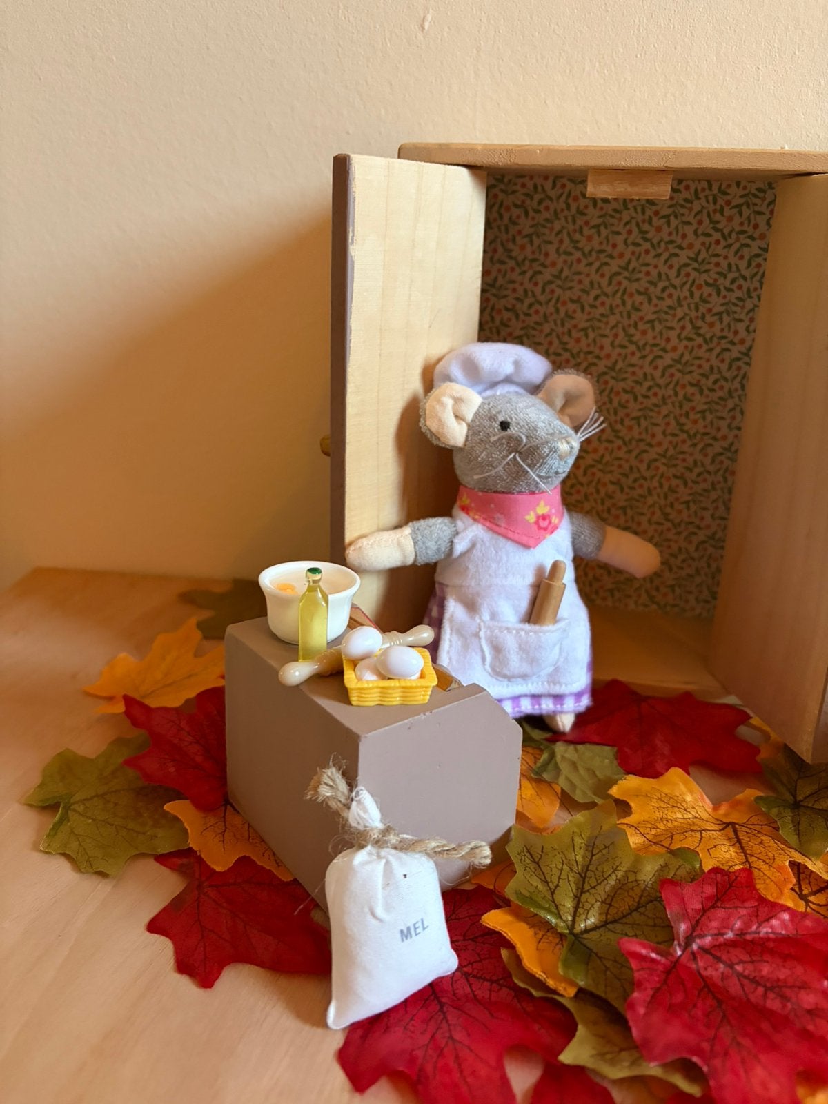 Muizenhuis bakkerij miniatuur bakker, Ophalen of Verzenden, Zo goed als nieuw, Poppenhuis