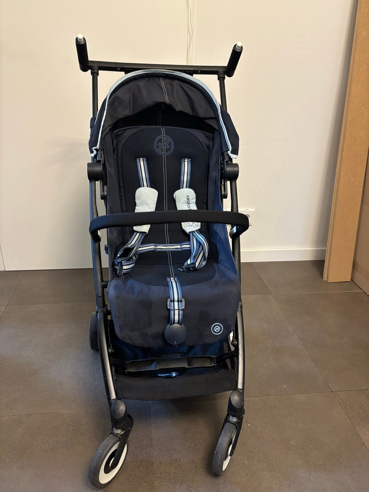 Cybex Libelle buggy met bumper bar en reistas, Kinderen en Baby's, Ophalen, Gebruikt, Overige merken, Verstelbare rugleuning