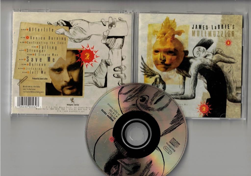 JAMES LABRIE CD Mullmuzzler, Ophalen of Verzenden, Zo goed als nieuw, Poprock