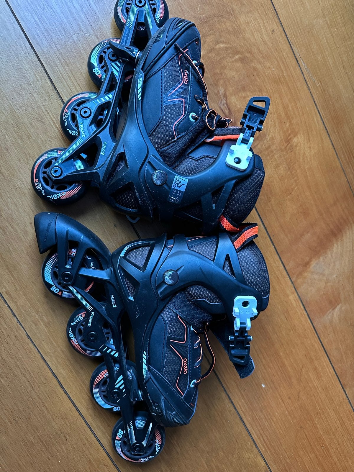 Oxelo Fit 3 Inline Skates - Maat 32-35, Ophalen, Gebruikt, Overige typen