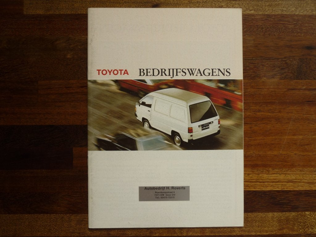 Toyota Bedrijfswagens (1988), Ophalen of Verzenden, Nieuw, Toyota
