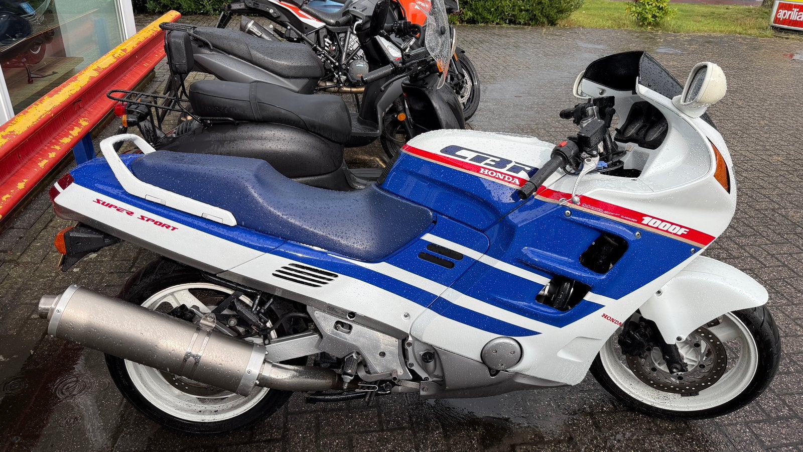 Honda CBR 1000F, Ophalen, Gebruikt