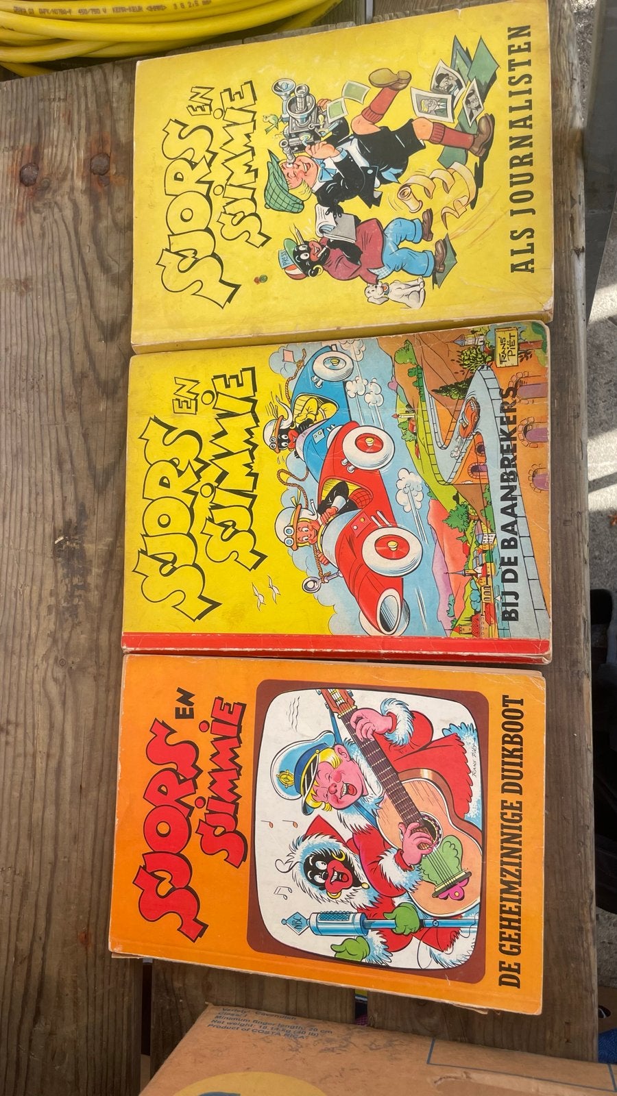 Sjors en Sjimmie stripboeken - 3 delen, Meerdere stripboeken, Ophalen, Gelezen