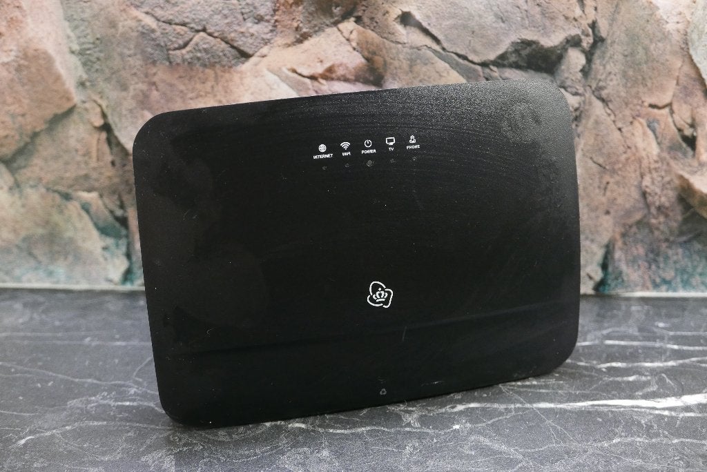 Kpn Modem, Ophalen of Verzenden, Zo goed als nieuw, Router met modem, KPN