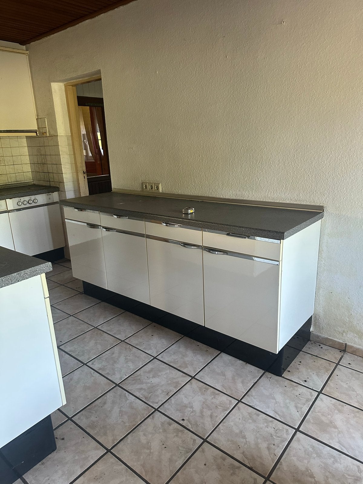Oude keuken - Ideaal voor opknap of tijdelijk gebruik, Huis en Inrichting, Ophalen, Gebruikt, Wit, Overige typen