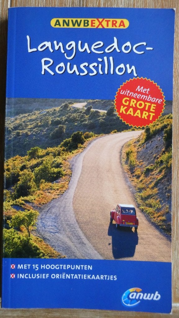 ANWB Extra Reisgids Languedoc Roussillon, Boeken, Reisgidsen, ANWB, Europa, Ophalen of Verzenden, Zo goed als nieuw