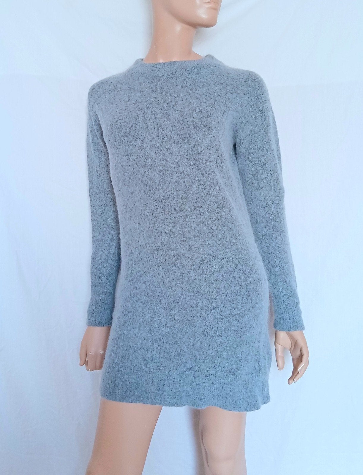 SAMSOE SAMSOE Trui , ALPACA , WOL, Kleding | Dames, Ophalen of Verzenden, Zo goed als nieuw, Maat 38/40 (M), Blauw