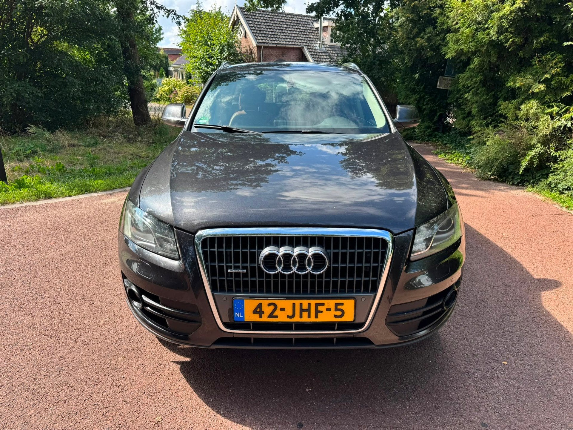 Audi Q5 2.0 TFSI quattro Pro Line / Navi / CarPlay / Leder /, Auto's, Automaat, Euro 5, Gebruikt, Bedrijf