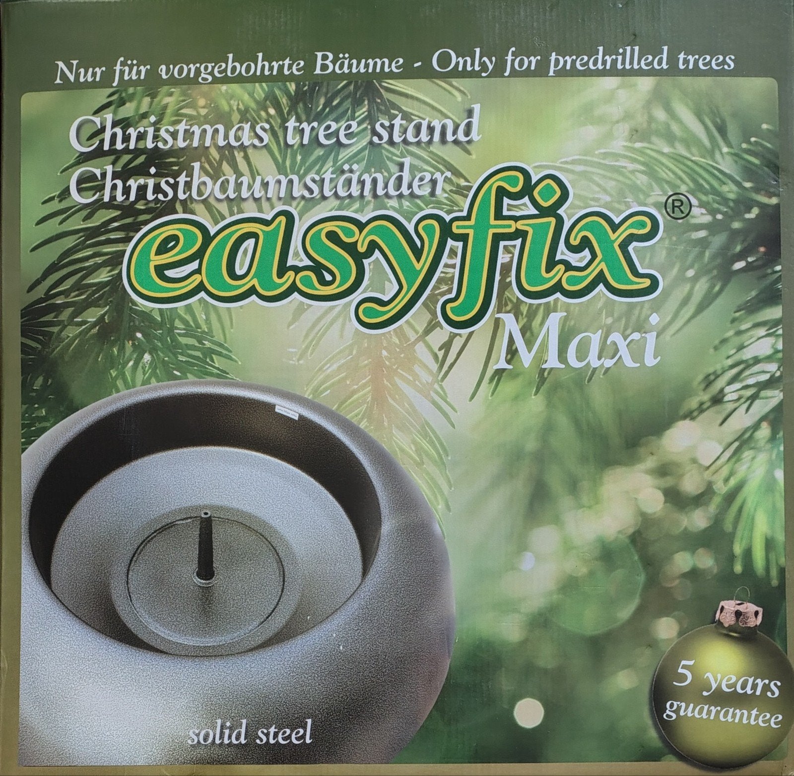 Kerstboomstandaard Easyfix maxi 52cm, Ophalen, Zo goed als nieuw