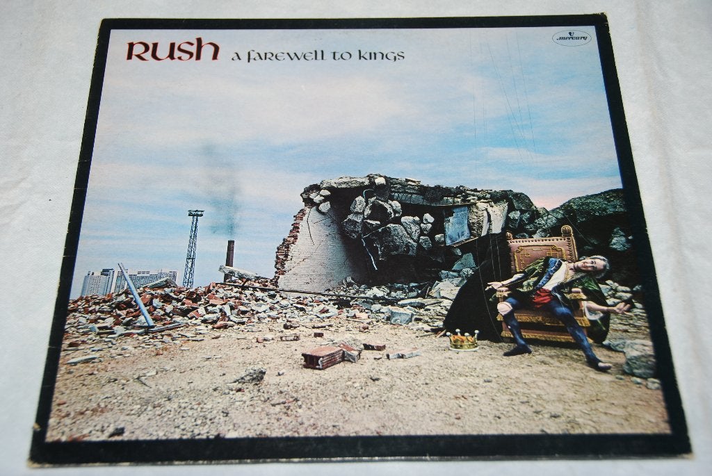 Rush – A Farewell To Kings LP Vinyl, 12 inch, Progressive Rock, Gebruikt, Fotohoes