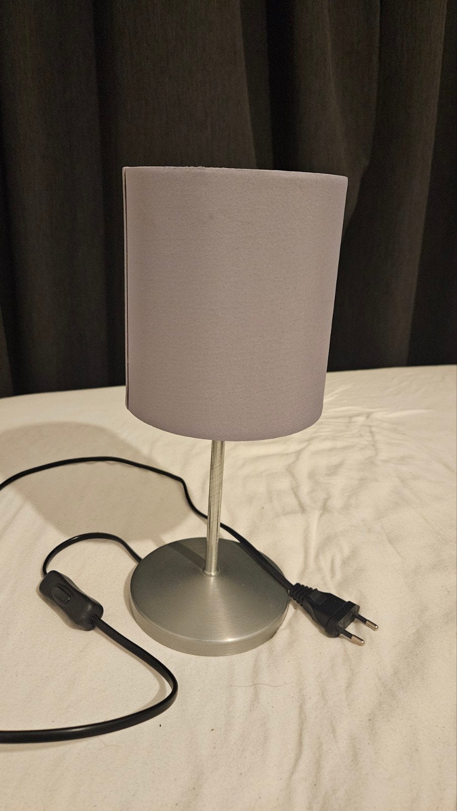 IKEA Ingared bedlampje - Gratis afhalen, Ophalen, Gebruikt, Met schakelaar, Grijs