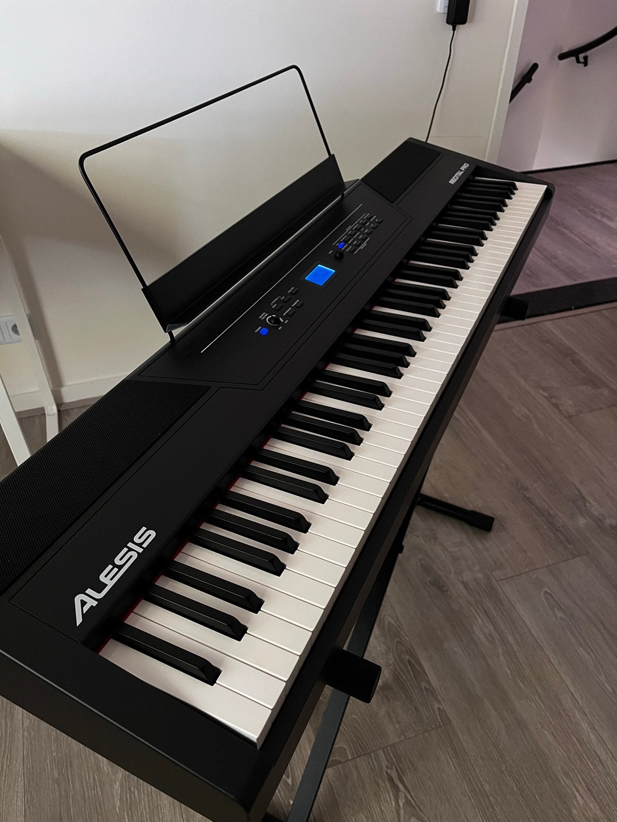 Alesis Recital Pro Digitale Piano - Zo goed als nieuw, Ophalen, Zwart, Digitaal, Zo goed als nieuw