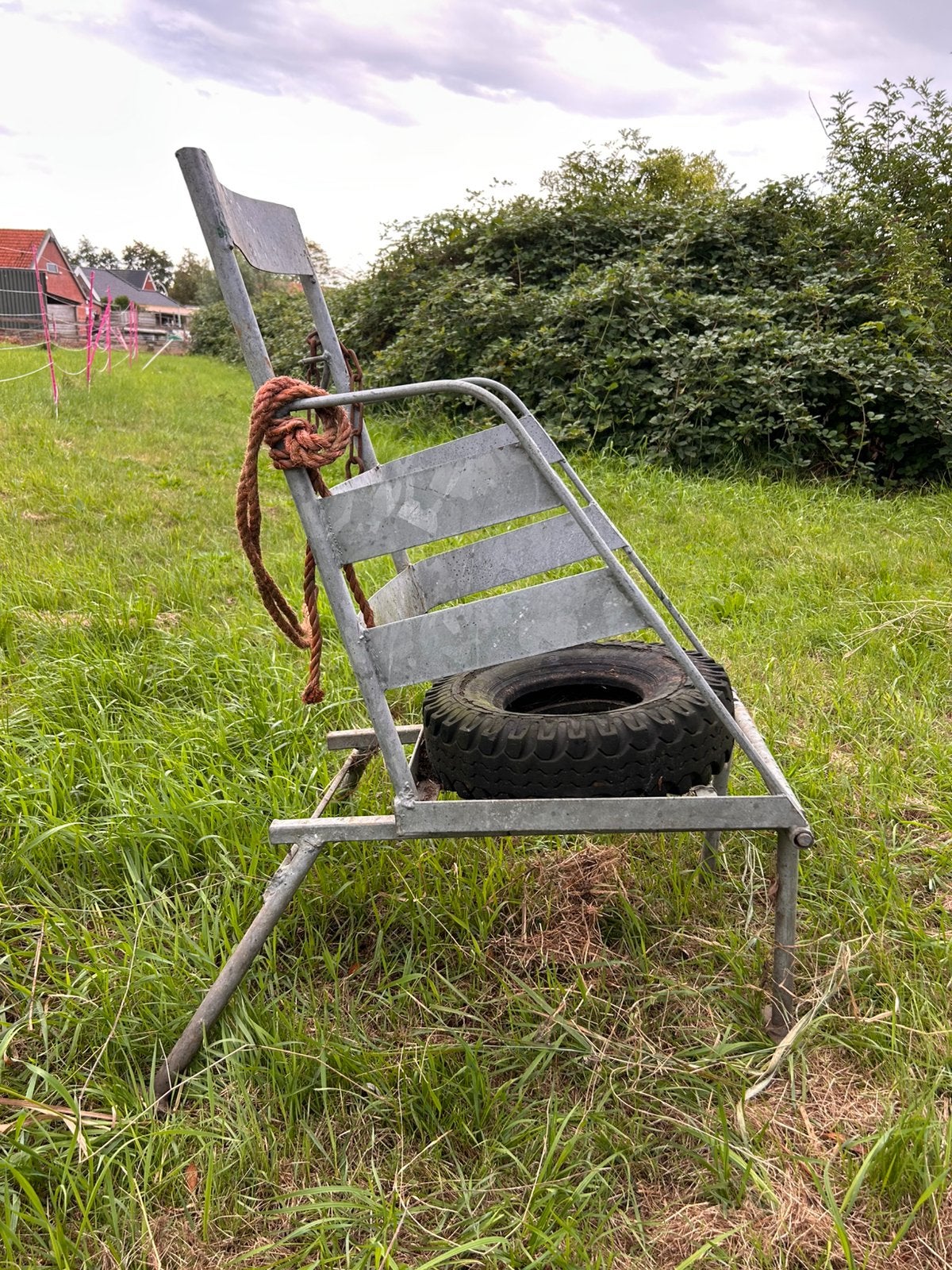 Kantel bekapstoel  voor schaap of geit, Ophalen, Gebruikt
