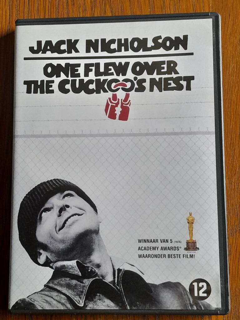 One flew over the cuckoo's nest dvd zgan, Cd's en Dvd's, Dvd's | Klassiekers, Zo goed als nieuw, Drama, 1960 tot 1980, Vanaf 16 jaar