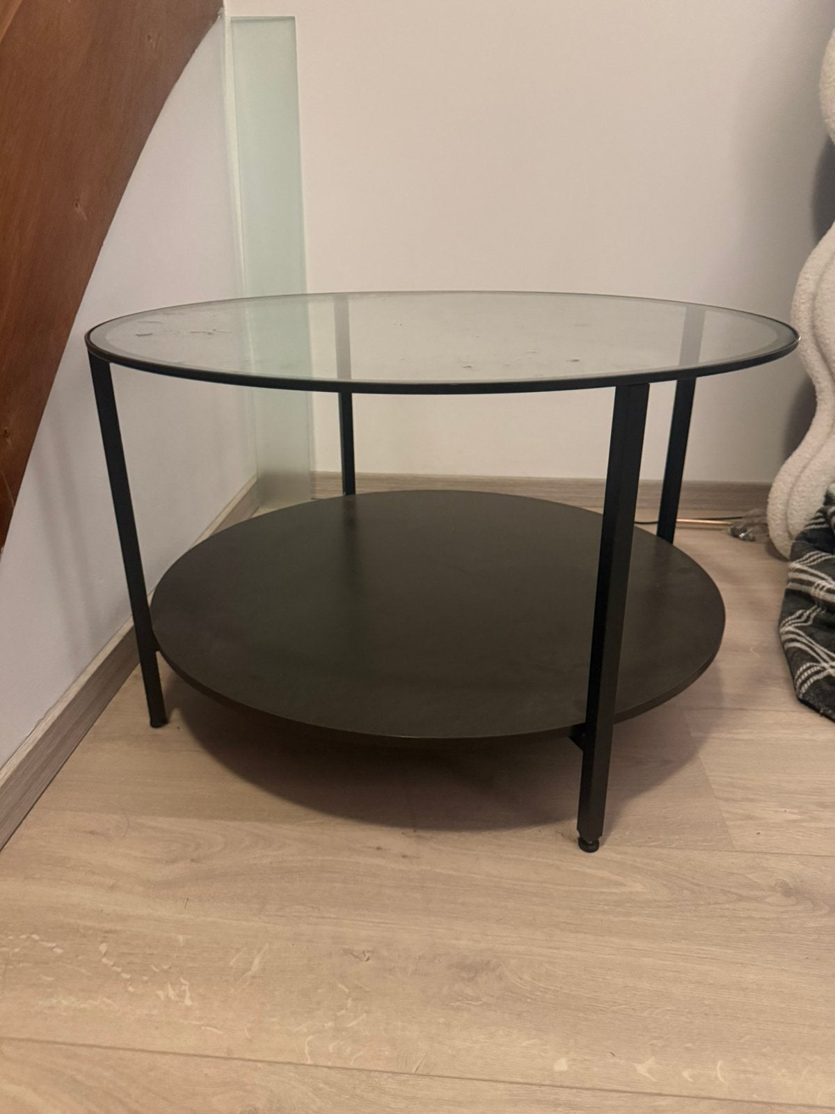 Ikea salontafel, Ophalen, Zo goed als nieuw, Rond, 50 tot 100 cm