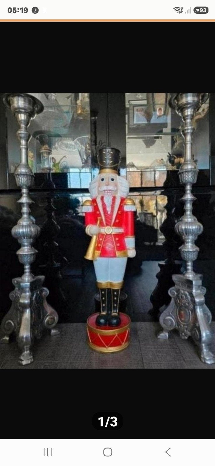 Exclusieve mooie Notekraker
90 cm hoog, Ophalen, Nieuw
