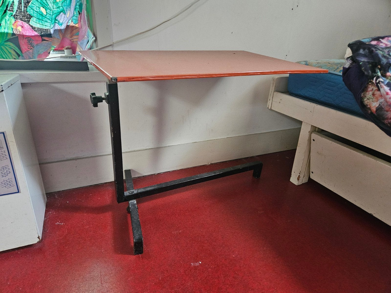 Jaren '70 verstelbaar bedtafeltje - Vintage design, Ophalen