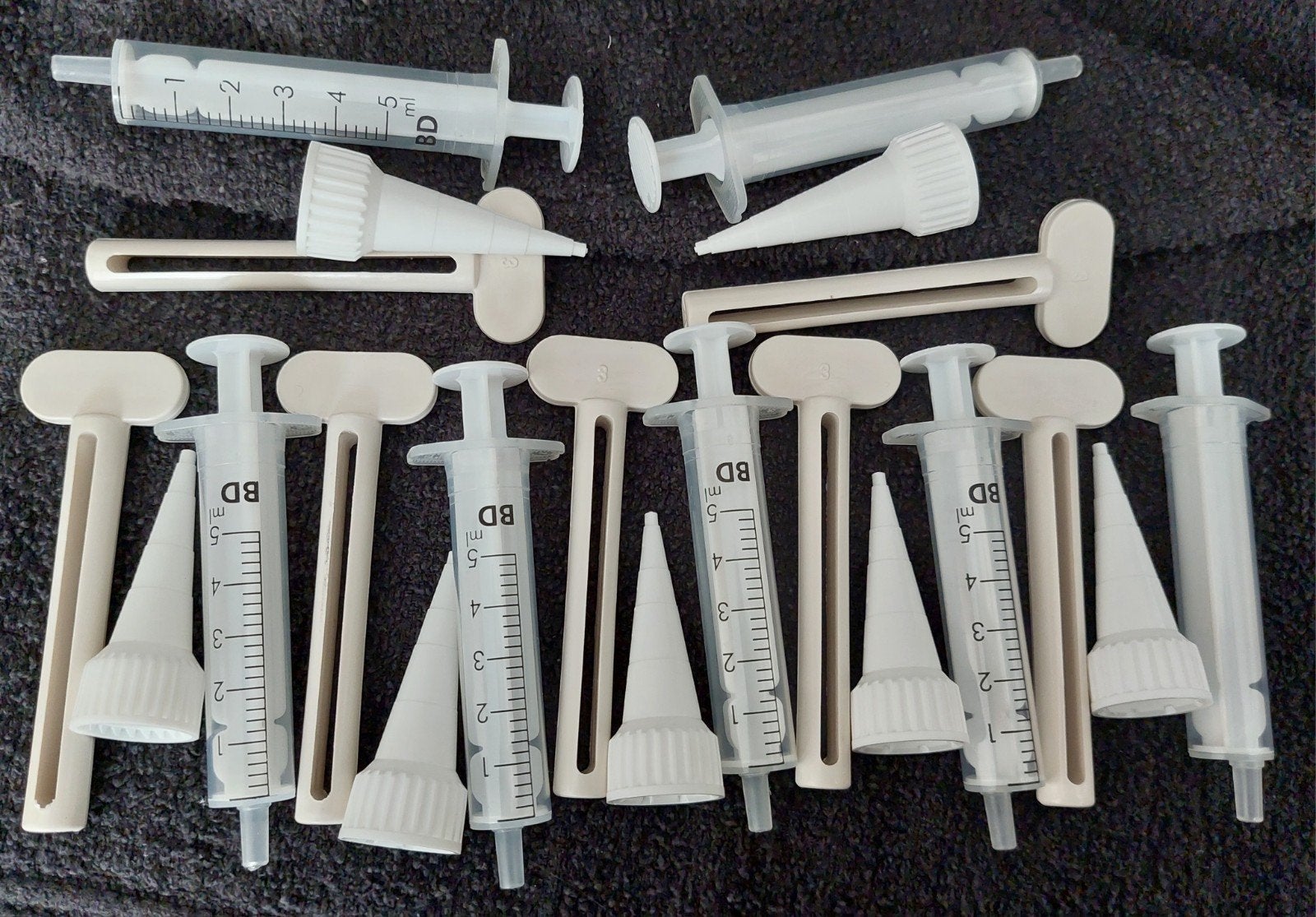 7x 3D kit (Siliconen) setjes.De conditie is nieuw., Ophalen of Verzenden, Nieuw, Overige typen