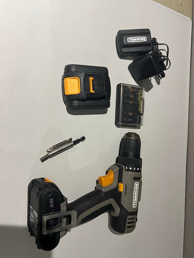 Rockwell Accuschroefboormachine 14,4V RD2721.1, Gebruikt, Ophalen of Verzenden, Nvt, Nvt