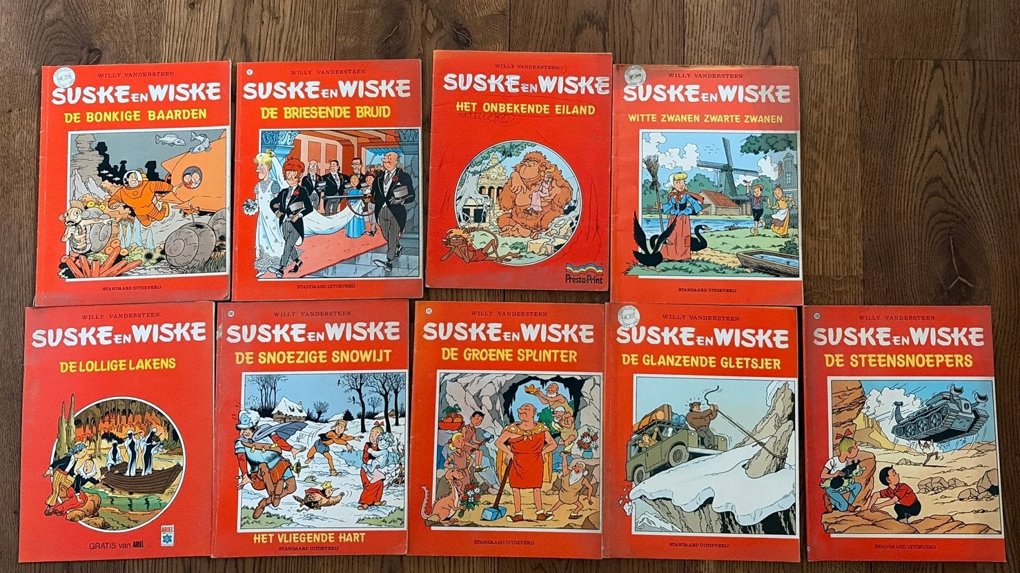 Suske en Wiske stripboeken, Boeken, Meerdere stripboeken, Ophalen of Verzenden, Gelezen