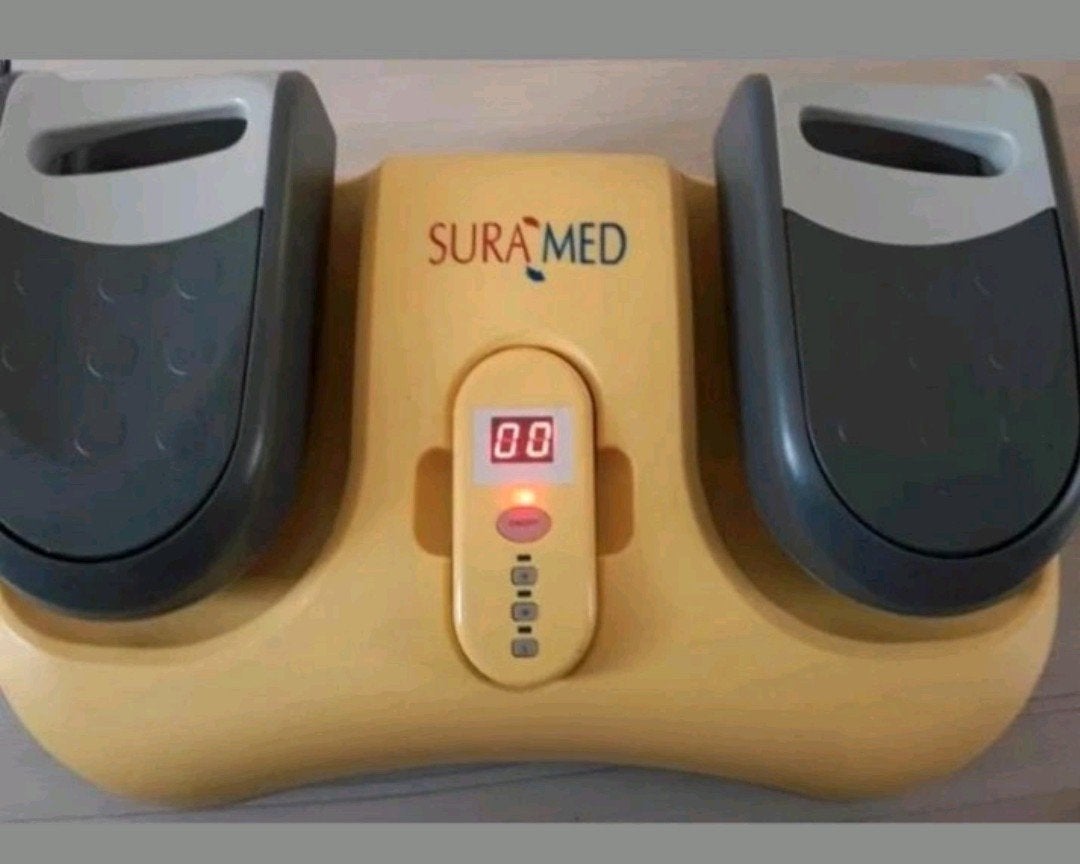 SuraMed Ergtrainer Vibratie- en Massageapparaat, Sport en Fitness, Ophalen of Verzenden, Zo goed als nieuw, Apparaat