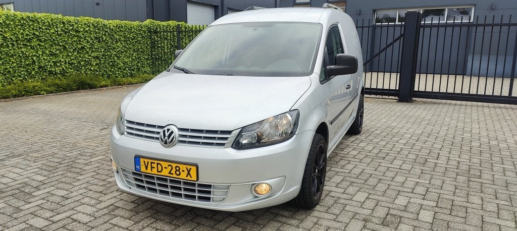 Volkswagen Caddy 1.6 TDI Highline Automaat Navi Pdc, Auto's, Bestelauto's, Automaat, Euro 5, Gebruikt, 4 cilinders