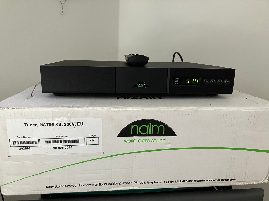 Naim NAT05 XS FM tuner, Ophalen of Verzenden, Zo goed als nieuw