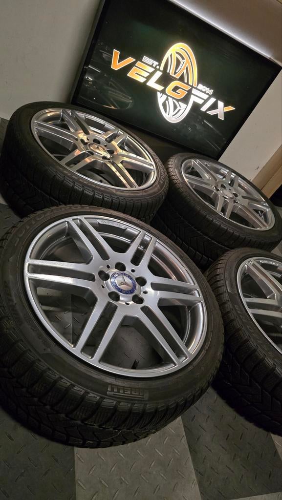  originele amg velgen mercedes e klasse w212 breedtset, 18 inch, Velg(en), Nieuw, Ophalen of Verzenden