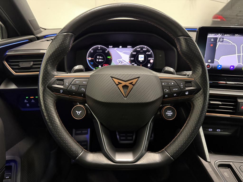 CUPRA Leon Sportstourer 1.4 e-Hybrid VZ Copper Edit. PANO/19, Auto's, Cupra, 77 km/l, Gebruikt, Zwart, 4 cilinders