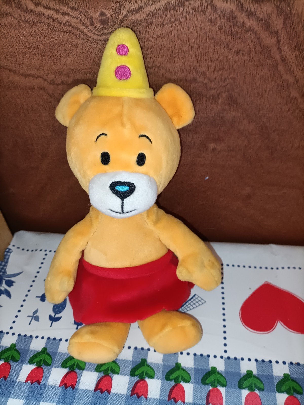 Nanadu beer knuffel vriendin van Bumba 24 cm groot, Kinderen en Baby's, Speelgoed | Knuffels en Pluche, Ophalen of Verzenden, Zo goed als nieuw