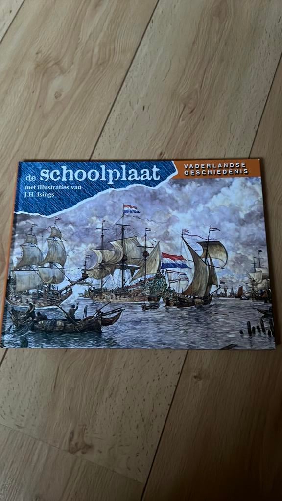 De schoolplaat Vaderlandse Geschiedenis, Boeken, Ophalen, Zo goed als nieuw, Non-fictie