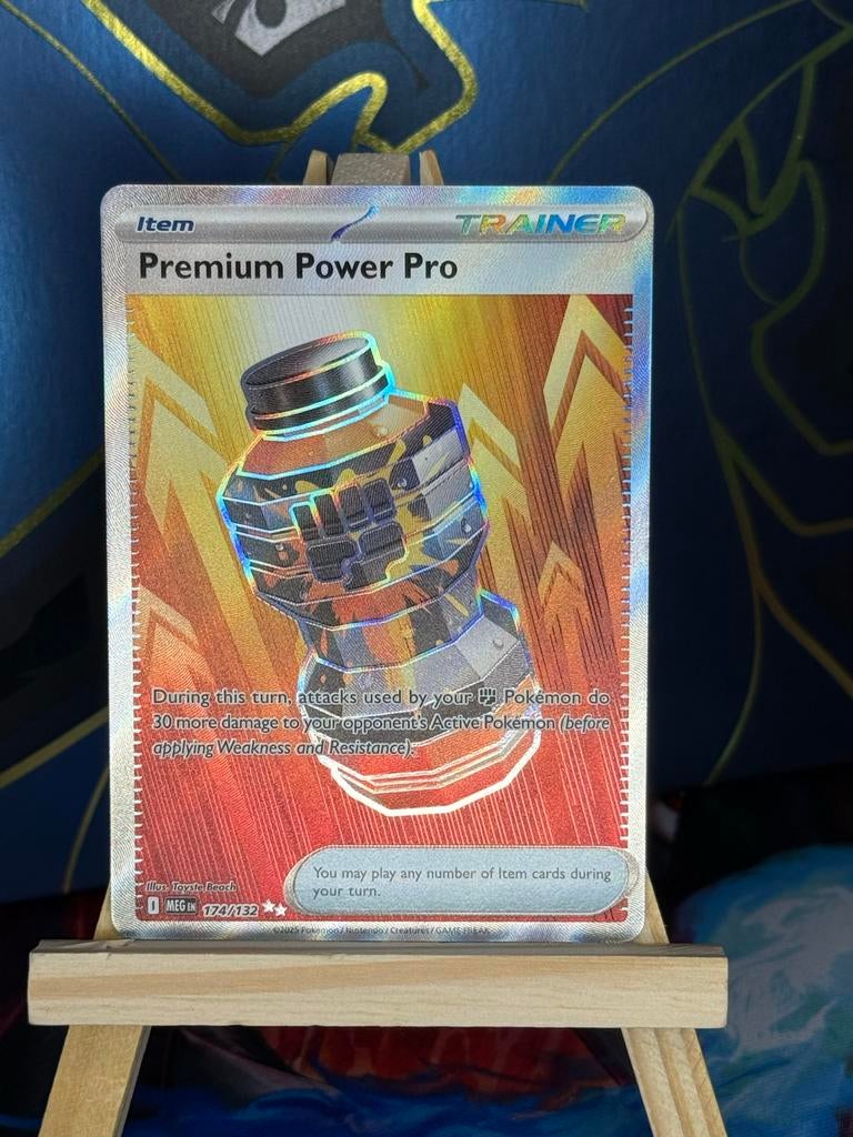 Pokémon TCG: Premium Power Pro Trainer Kaart (Foil), Ophalen of Verzenden, Nieuw, Losse kaart