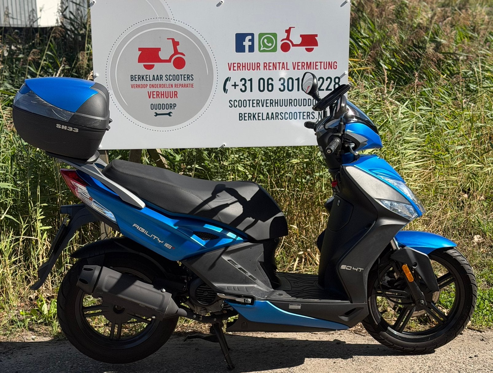 Kymco agility 16+ 50 4t, Ophalen, Berkelaarscooters@gmail.com, Kymco, Ver weg.