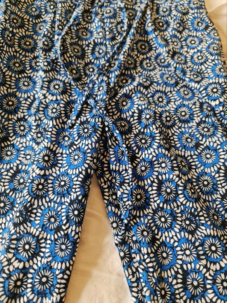 Norah leuke zomerbroek 38 tot 42, Blauw, Maat 42/44 (L), Ophalen of Verzenden, Zo goed als nieuw