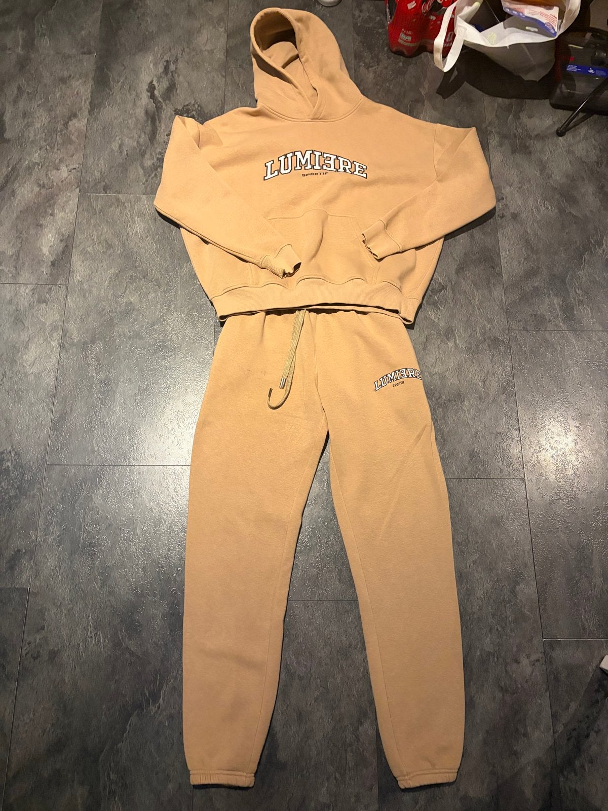 2 Lumière Unisex Pakken - Maat XS, Ophalen of Verzenden, Gedragen, Maat 34 (XS) of kleiner, Beige