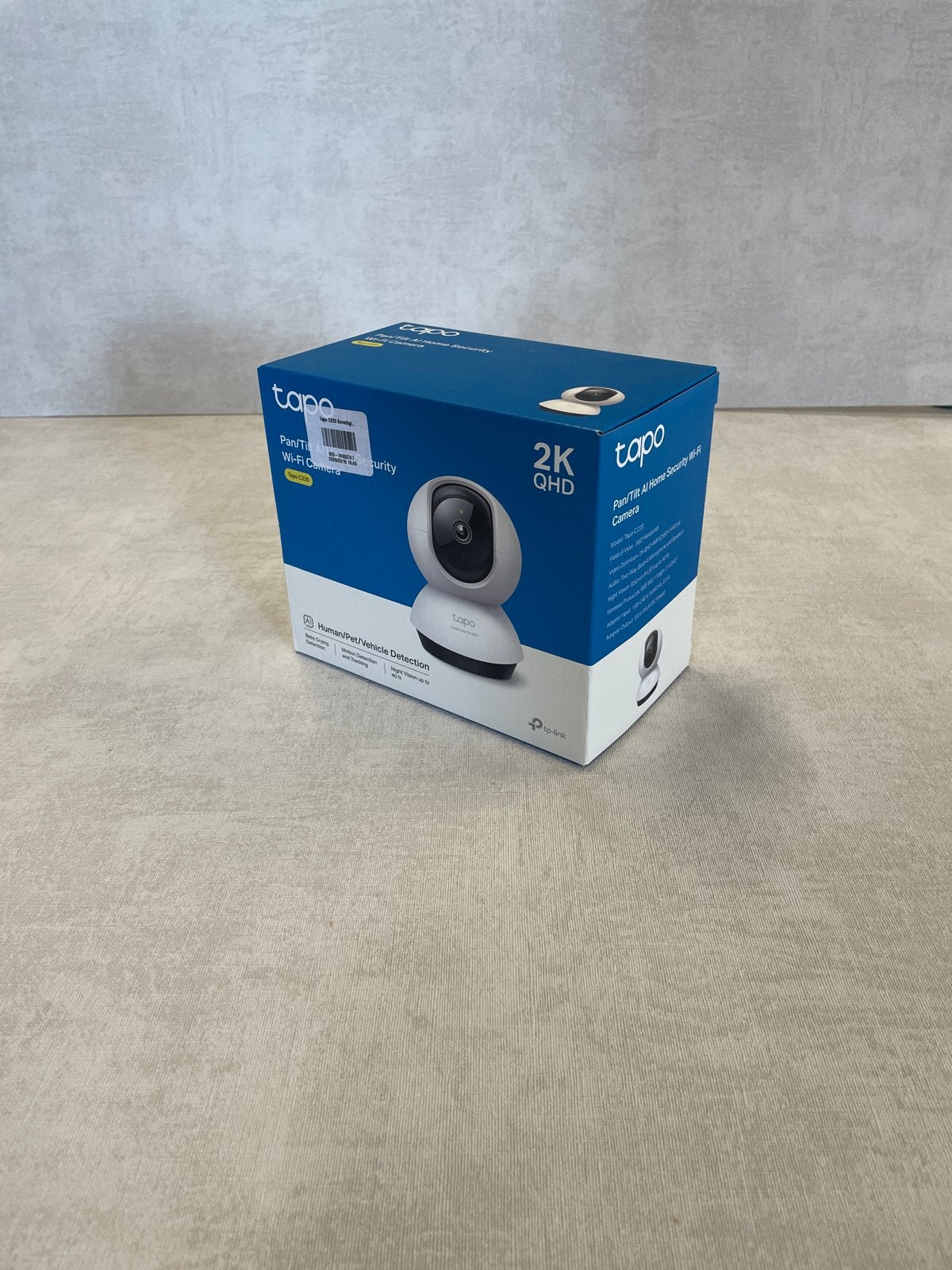 Tapo C220 Pan/Tilt AI Home Security Wi-Fi Camera 2K QHD, Info@tp-link.nl, Binnencamera, Nieuw, Ophalen of Verzenden