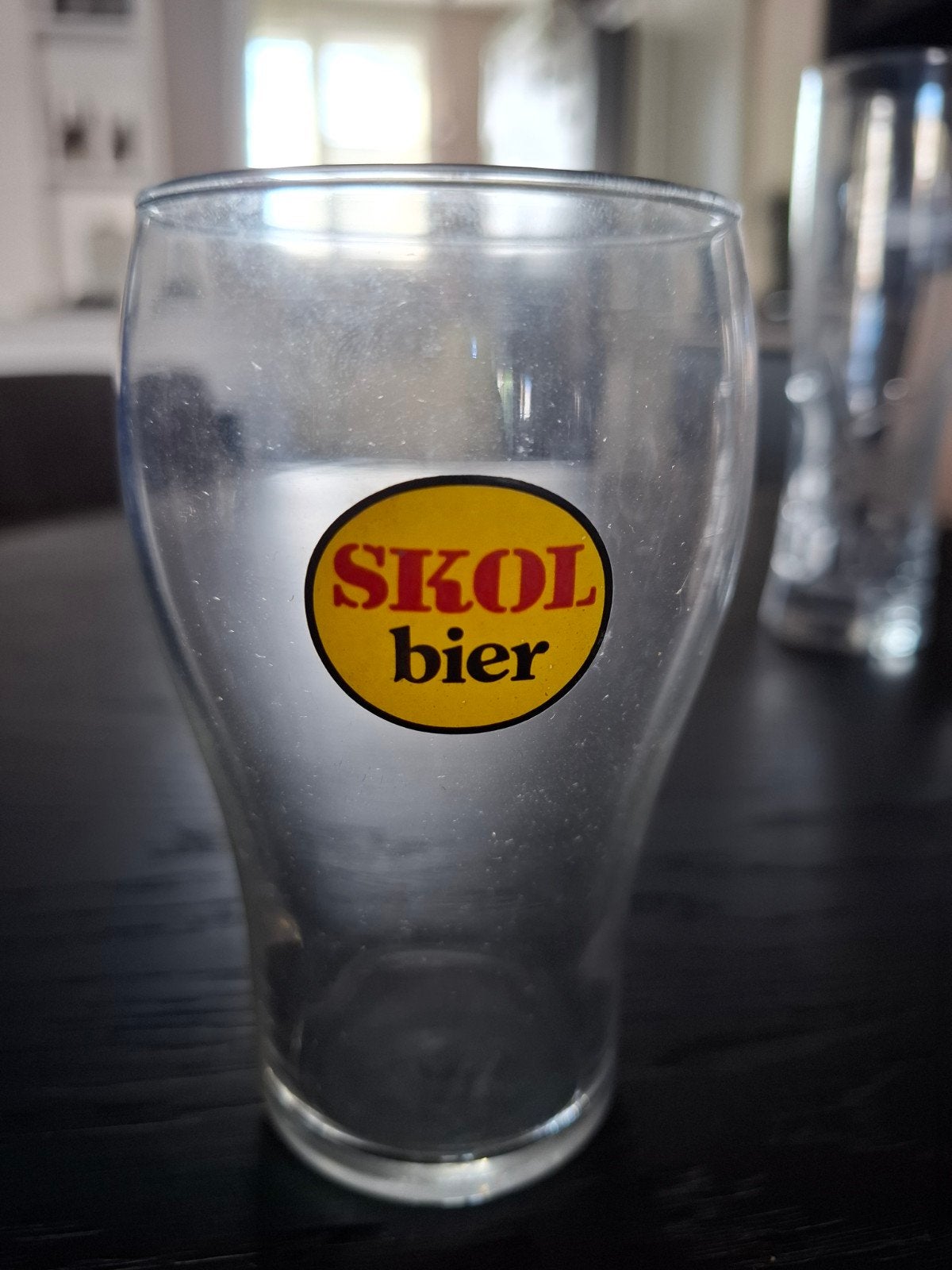 Skol bierglas, Ophalen of Verzenden, Zo goed als nieuw, Glas of Glazen, Overige merken