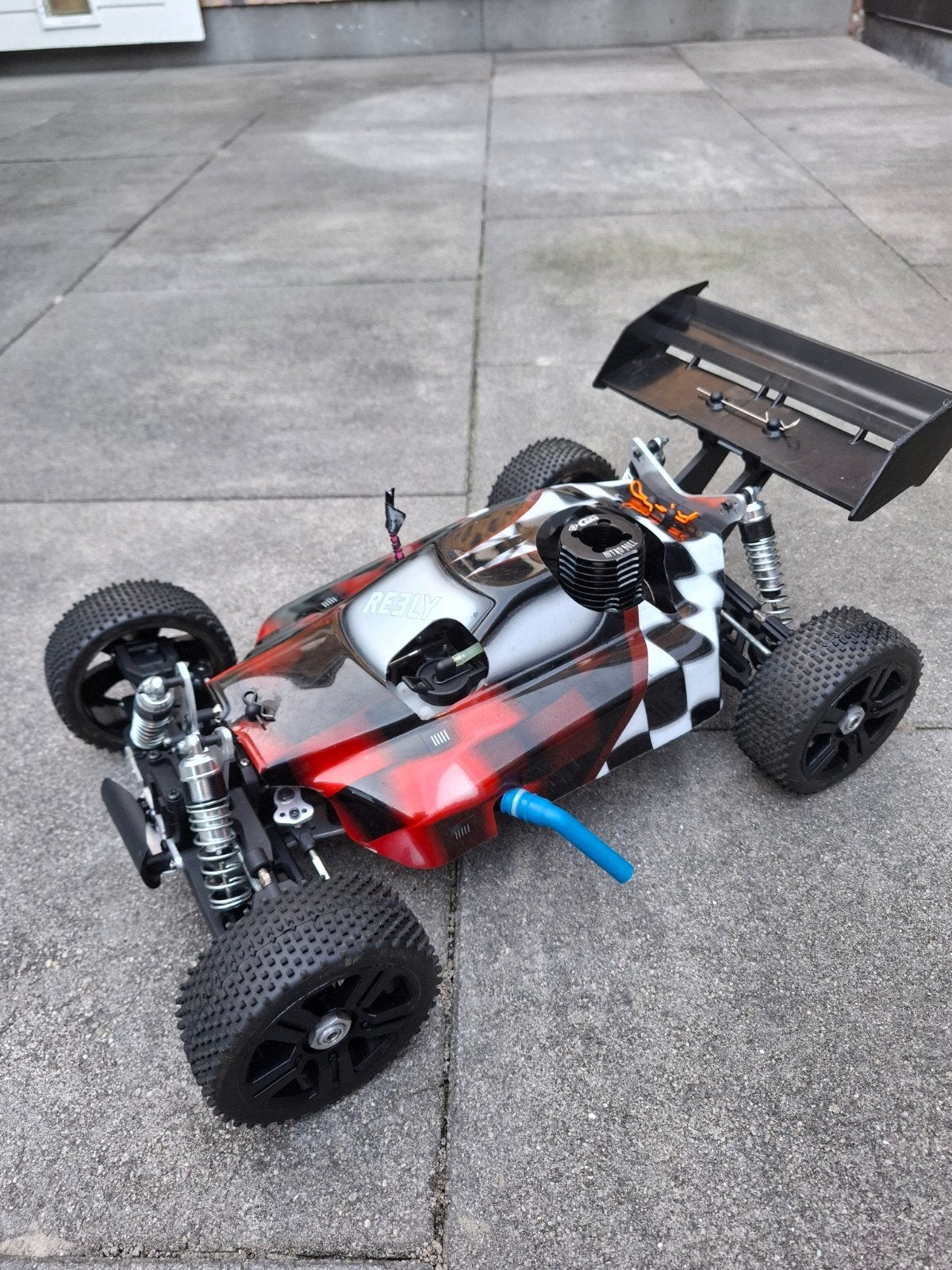 Reely Air Attack Nitro RC Auto RTR met nieuwe motor, Ophalen of Verzenden