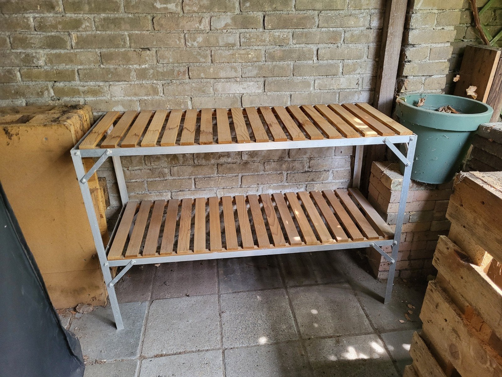 Tuinmeubel stellingkast 1135 x 575 mm, Ophalen, Gebruikt, Hout, Overige typen
