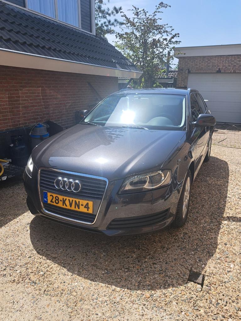 Audi A3 1.4 Tfsi 92KW Sportback 2010 Grijs, Voorwielaandrijving, 680 kg, 4 cilinders, Origineel Nederlands