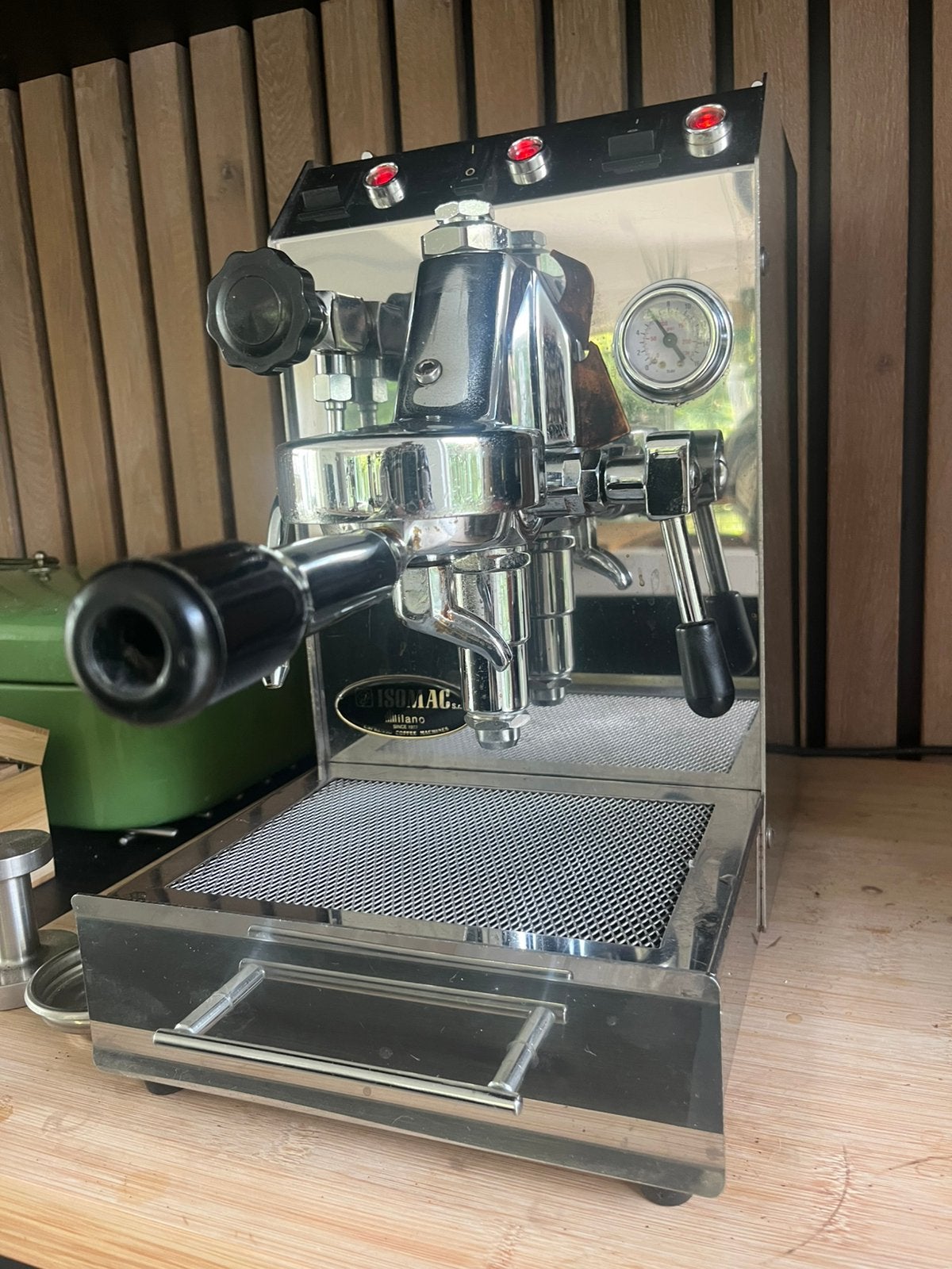 Prachtige Isomac Zaffiro E61 espressomachine, Ophalen, Gebruikt, Espresso apparaat